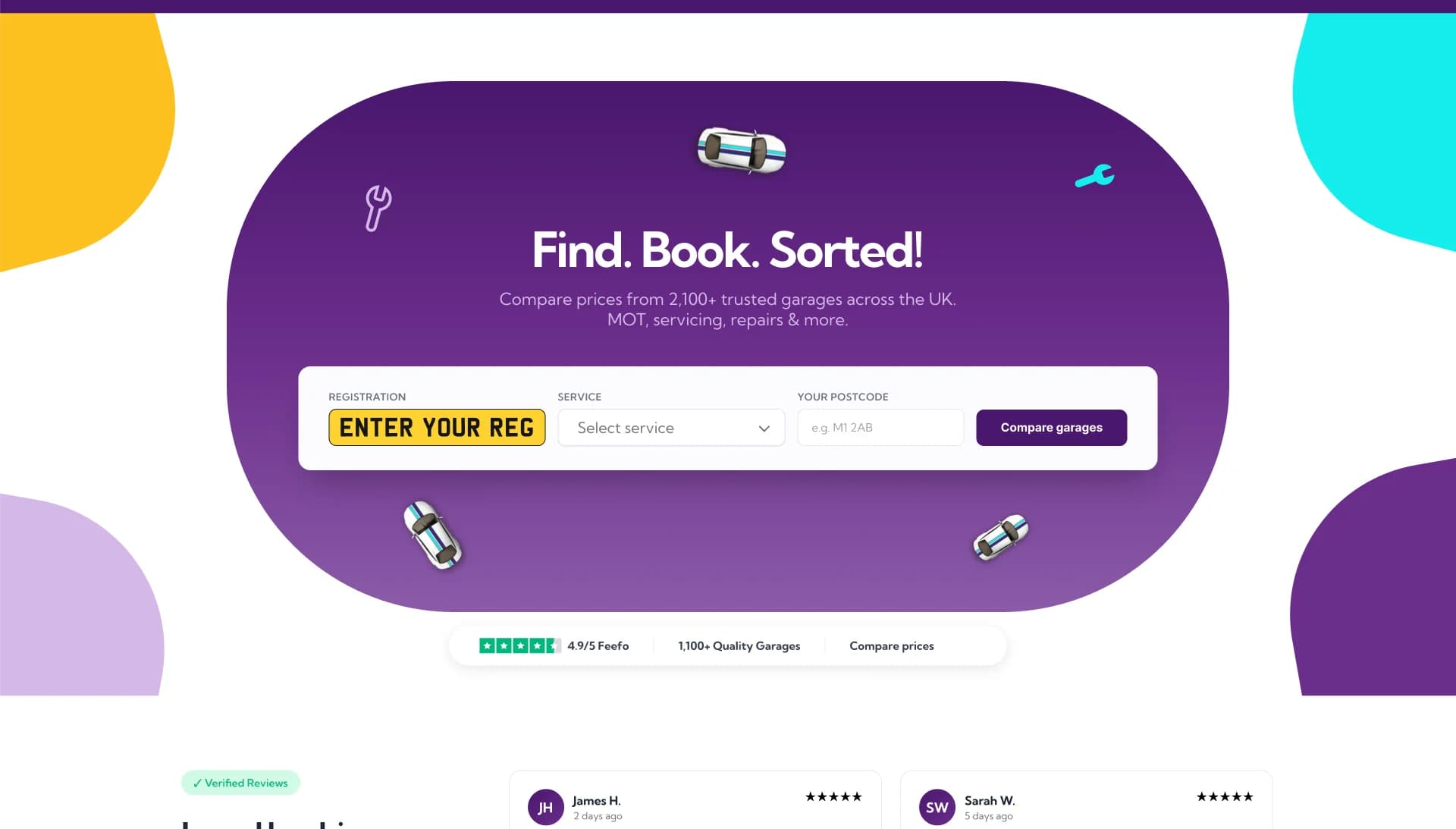 Booking website builder by Vitara Commerce